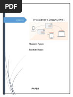 Unit 3 Assignment