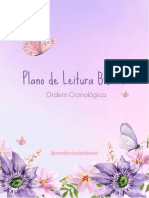 Plano de Leitura Bíblica Discípula de Jesus