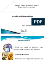 Aula Introdução À Bromatologia