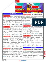 Segmentos y Ángulos (Banco de Preguntas Cpu 2023)