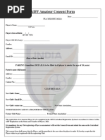 Printable Soccer Score Sheet Template | PDF