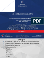 Lecture 1 Introduction To Mechanical Engineering Design