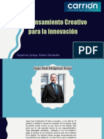 Tarea 1 - Pensamiento Creativo para La Innovación