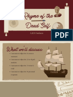 Rhyme of The Dead Self