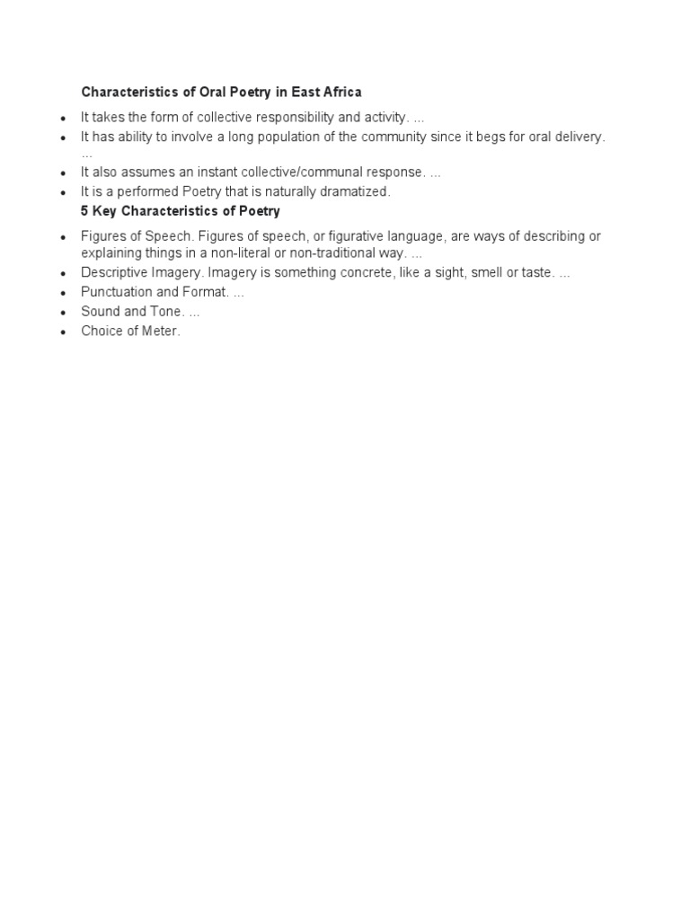 characteristics-of-oral-poetry-in-east-africa-pdf-poetry-metre