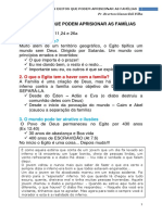 Os Egitos Que Podem Aprisionar As Famílias