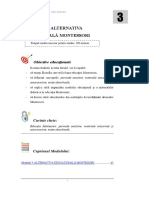 Modulul 3 Alternativa educationala  Montessori