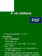 A Vér Élettana