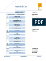 1.0 Presentacion Del Curso