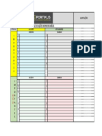 Matriz P Ações