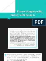 Lesson 10-12. Future Simple (Will), Future With Going To