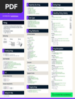 Numpy Cheat Sheet