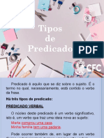 8º Ano - Tipos de Predicado