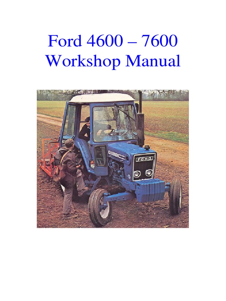 Ford 3600 Manual | PDF