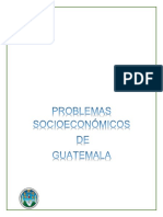 Problemas Socioeconomicos de Guate
