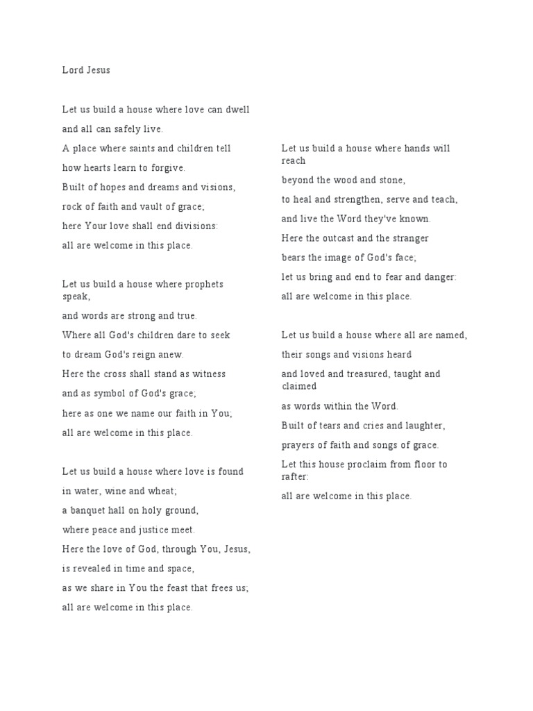 Lord Jesus | PDF | Jesus | God