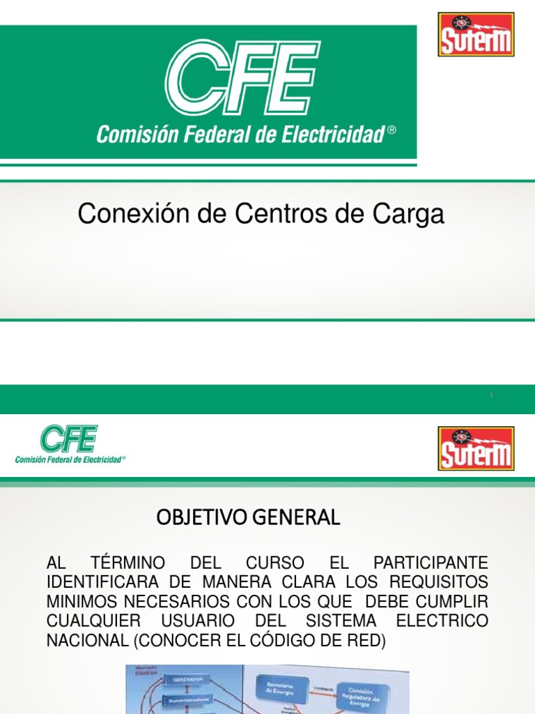 Conexion de Centros de Carga | PDF | Ingenieria Eléctrica | Transmisión ...