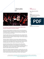 Spainculture Antologia de La Zarzuela Music From Spain