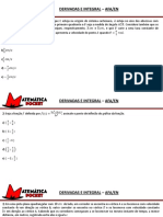 Derivadas e Integral AFA EN