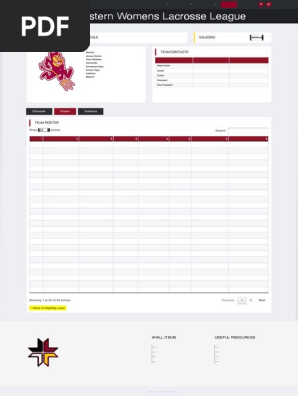 roster