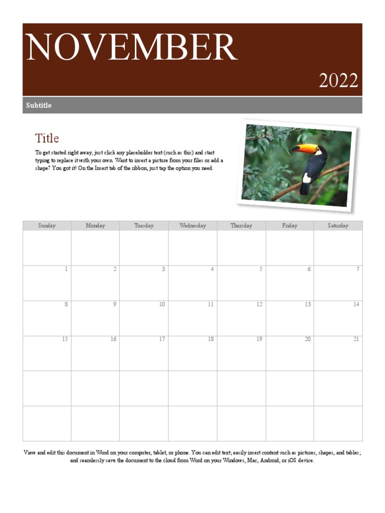 NOVEMBER | PDF