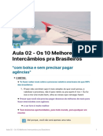 Aula 02 - Os 10 Melhores Intercmbios Pra Brasileiros