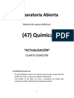 Preparatoria Abierta: Química CUARTO SEMESTRE