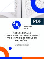 Manual para La Confeccioìn de Tesis de Grado y Seminarios de Titulo (Biblioteca UCEN)