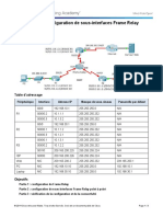 TP1 - Part1 - Configuring Frame Relay Point-to-Point Subinterfaces Instructions