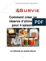 La Methode Du Double Alterne Creation Dune Reserve Daliments Pour 4 Saisons