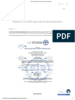 Nuevo Certificado de Antecedentes - Junta Central de Contadores