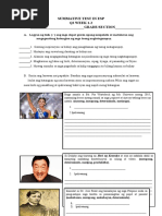 MAKABANSA WORKSHEET Week 3 | PDF