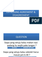 2 Expressing Agreement & Disagreement Xi