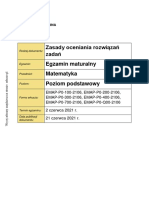 Matematyka 2021 Czerwiec Matura Podstawowa Odpowiedzi