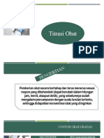 Titrasi Obat