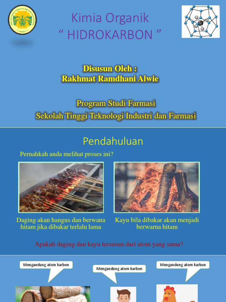 Lambang dan Contoh Hidrokarbon | PDF