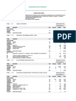 Analisis de Costos Unitarios Componente 01