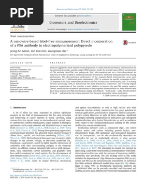 Biomarcador PSA Cancer Prostata