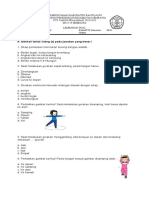 Soal PTS Pjok Kelas 3 Semester 2