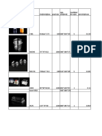 Tabla de Plasticos Propuesta Por Proveedor Editado