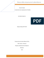 Actividad 1 Linea de Tiempo Evoluciondel Sector Empresarial