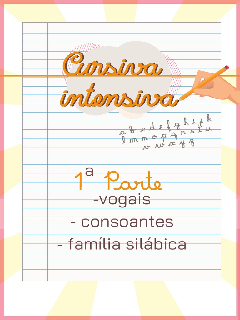 Parte 1 - Cursiva Intensiva | PDF | Direitos Autorais, image size:768x1024