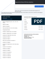 Berazategui: Horario y Mapa de La Línea 418 de Colectivo