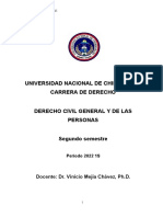 GUÍA DE ESTUDIO D. CIVIL GENERAL Y DE LAS PERSONAS 2022 1s