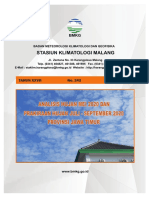 Analisis Hujan Mei 2020 Dan Prakiraan Hujan Juli - September 2020 Prov Jatim