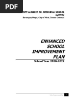 Maed 201 - School Improvement Plan - Vicente Almario Sr. Memorial School