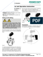 FlowCon FH Instruction