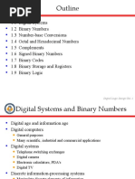 Chapter 1 Digital Systems and Binary Numbers