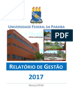 Relatório de Gestao-UFPB 2017