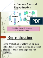 Sexual vs Asexual Reproduction